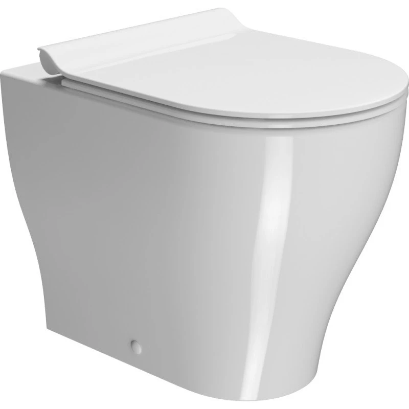 GSI Tono back-to-wall toilet, rimless, hvid