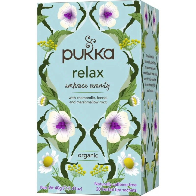 Pukka Relax Økologisk Urtete - 20 breve