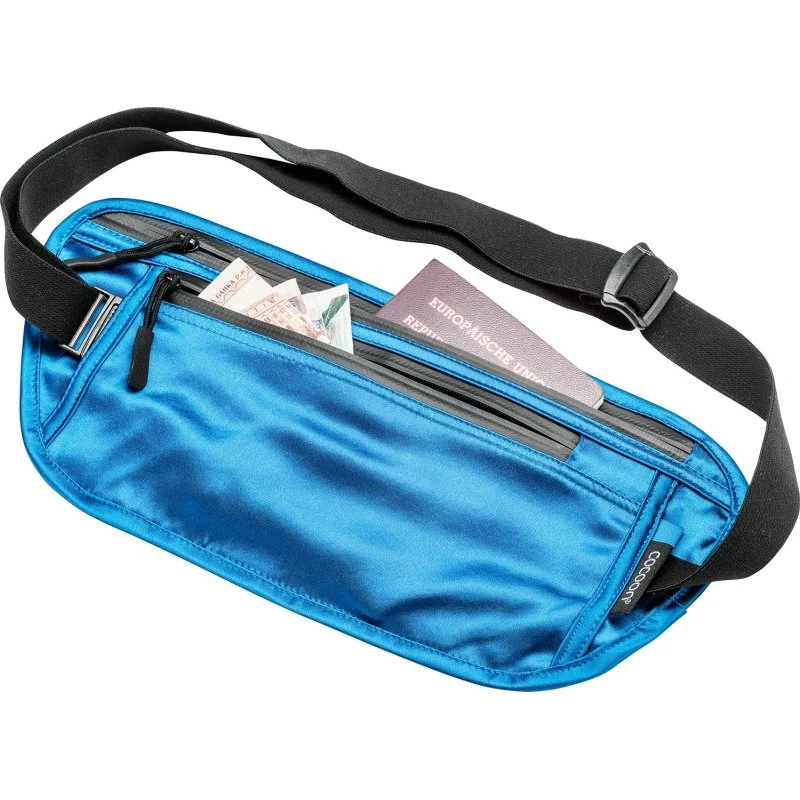 Cocoon Secret Waist Wallet Silk - Blue Lagoon, 30x14 cm