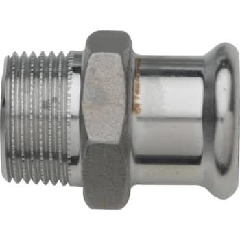 Turbo Inox 22 x 1/2" overgangsnippel