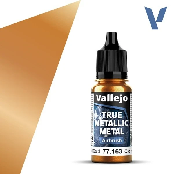 Vallejo True Metallic Metal Airbrush Imperial Gold 18ml