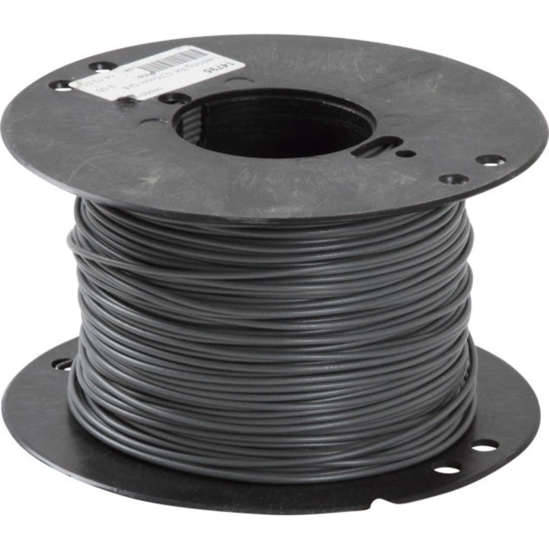 Nexans PVT installationskabel 1x1,5 mm² grå - metervare