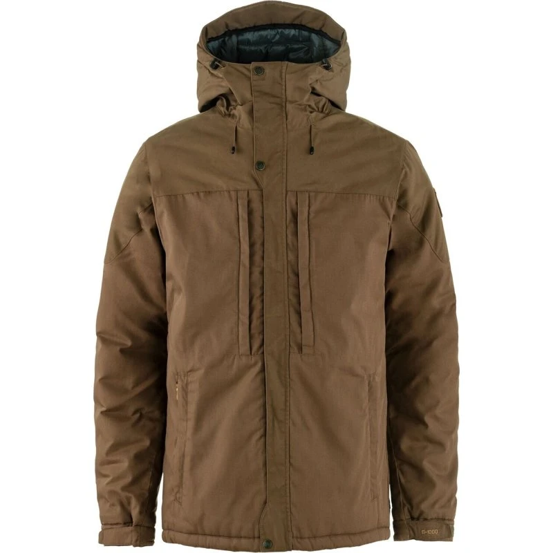 Fjällräven Skogsö Padded Jakke Herre - Dark Oak, S