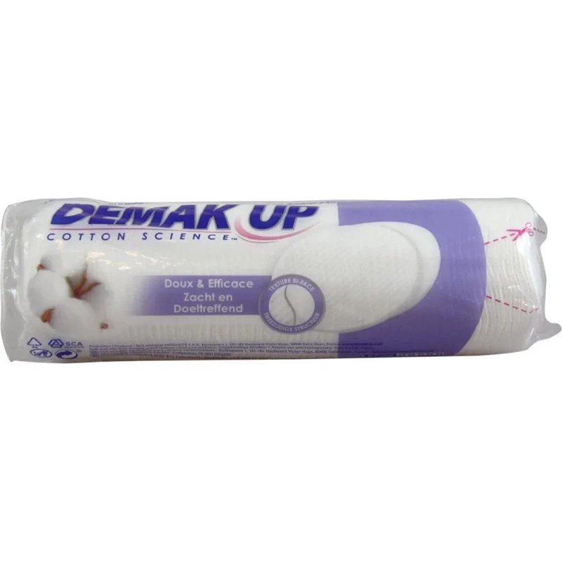 Demak Up Originale bomuldspuder, 60 stk.
