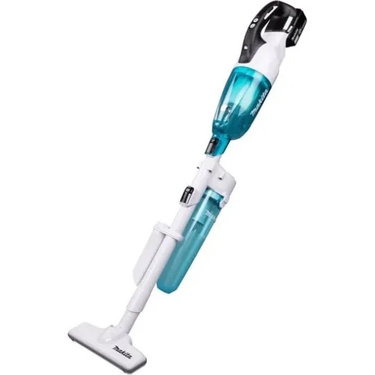Makita LXT DCL281 18V håndstøvsuger, hvid, 5,0Ah, cyklon