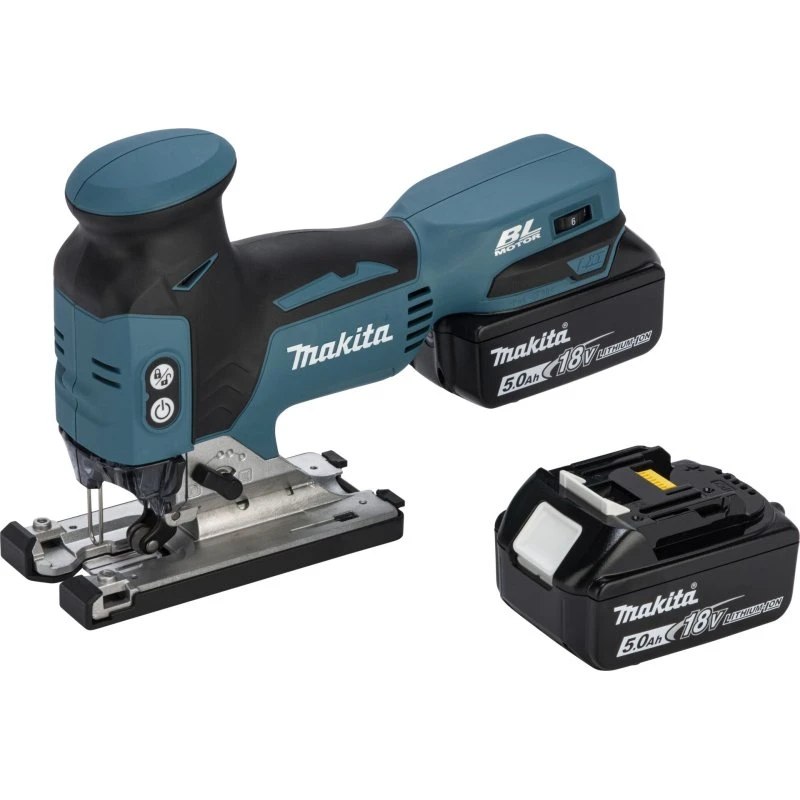 Makita DJV181RTJ 18V 5.0Ah stiksav inkl. batteri & kuffert