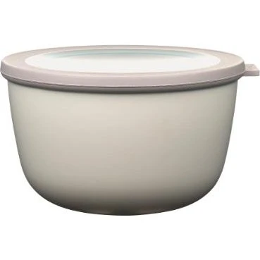 Mepal Cirqula Skål m/låg - Nordic White - 2000 ml