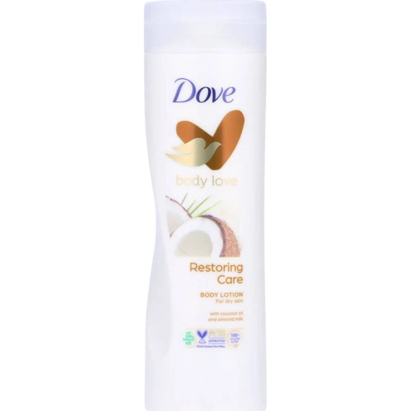 Dove Body Love Smoothing Care Natural Coconut Oil Body Lotion 250 ml
