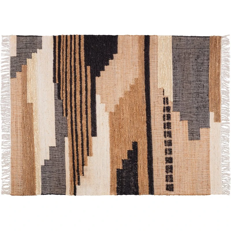 WOOOD Liberal Gulvtæppe 170x240 cm - Brun Jute & Bomuld
