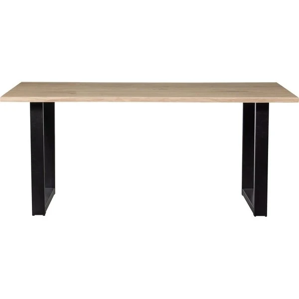 WOOOD Tablo U Spisestuebord i Eg 180x90 cm med U-ben