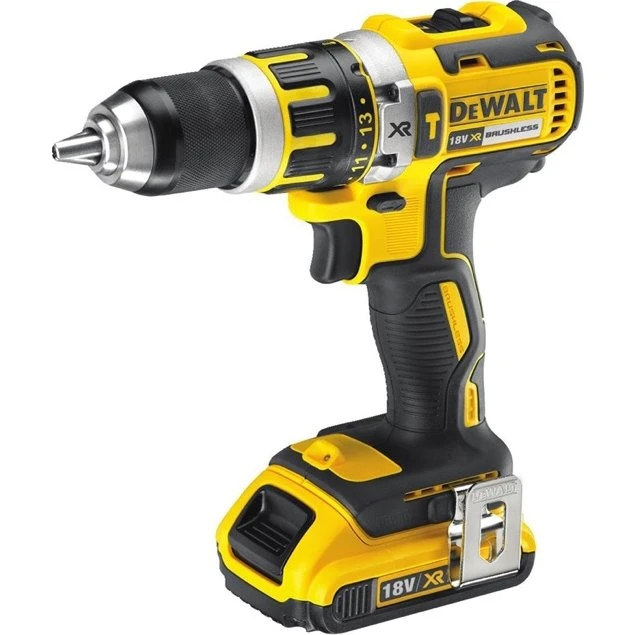 DeWalt DCD795D2 18V børsteløs slagboremaskine 2x2,0 Ah