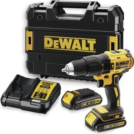 DeWALT XR 18V Slagboremaskine 65 Nm – 2x1,5Ah + kuffert