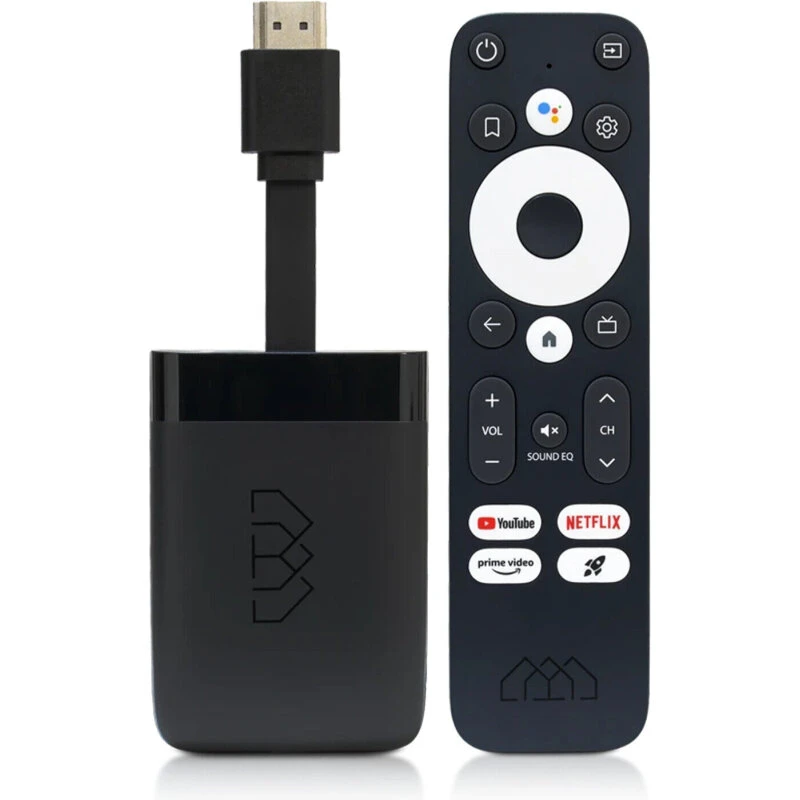Homatics DONGLE R 4K Android TV-stick, sort