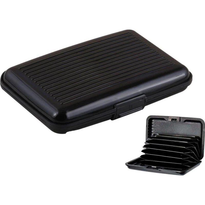 Kortholder i aluminium med RFID-beskyttelse - 11 x 7,5 cm