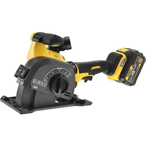 DeWalt DCG200T2-QW 54V 6Ah rillefræser (125 mm)