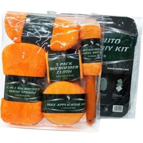 Bilpleje klude, 9-pakke i mikrofiber