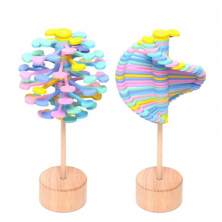 Lollipopter Fidget Spinning Legetøj - Pastelfarver