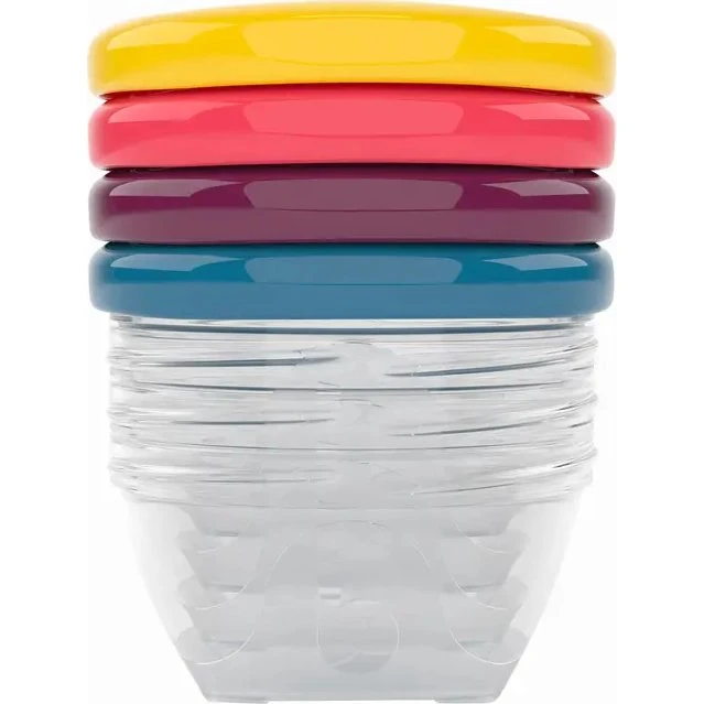 Babymoov Madbøtter 120 ml – 4 stk (lufttætte)