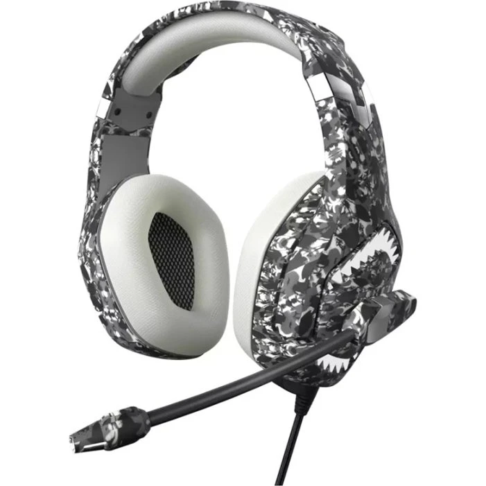 Onikuma Gaming-headset Grå Camouflage til PC og Konsol