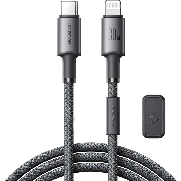 Joyroom S-A50 USB-C til Lightning kabel 60W 1.2m - Grå