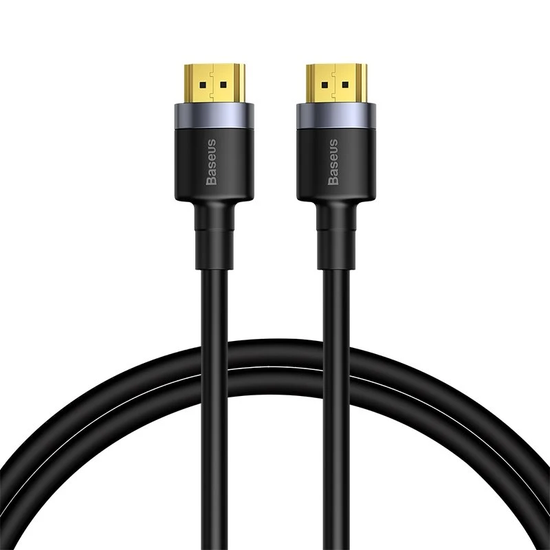 Baseus Cafule 4K HDMI Kabel, 3m, Sort (CADKLF-G01)
