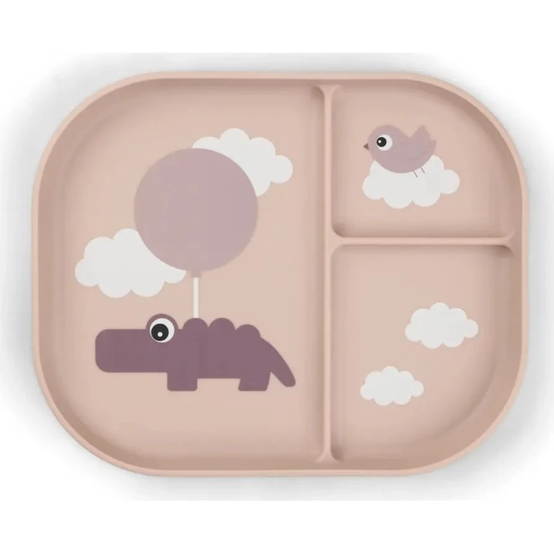 Done by Deer Foodie inddelt tallerken – Happy Clouds Pudder