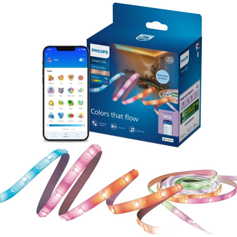 Philips Smart Lighting RGBIC LED-strip 10 m (2 x 5m)