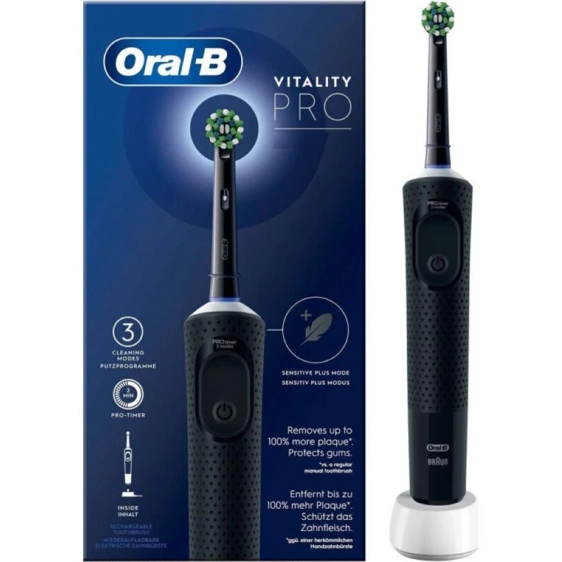 Oral-B Vitality Pro CrossAction Elektrisk Tandbørste - Sort