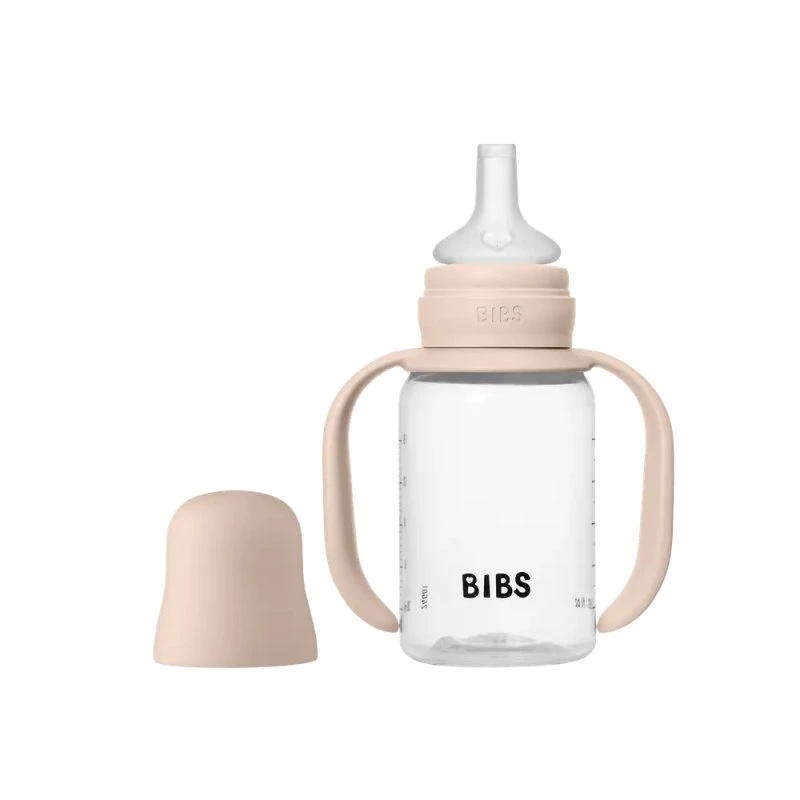 BIBS Sippy-flaske Silikone 150 ml – Blush