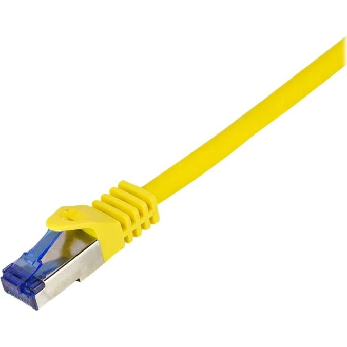LogiLink Ultraflex Patchkabel CAT 7/6a S/FTP 3m Gul