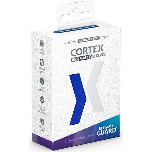 Ultimate Guard Cortex Sleeves - Matte Blue - 100 stk.