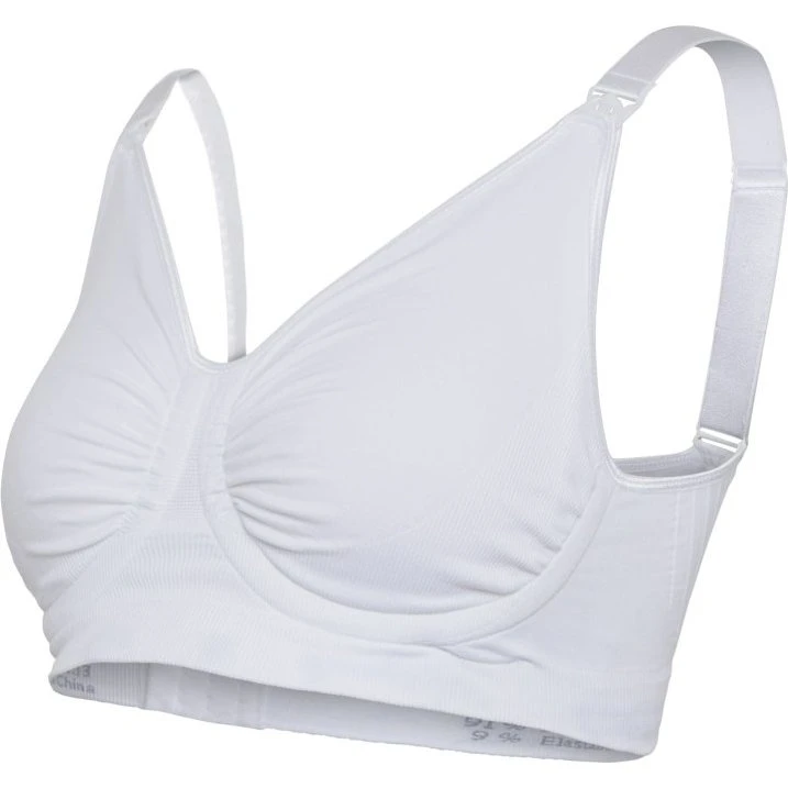 Carriwell Sømløs Amme-BH med Carri-Gel støtte - Hvid