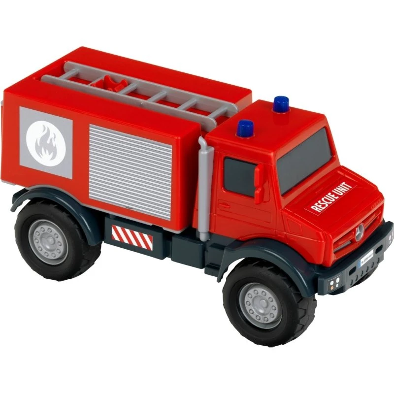 Mercedes-Benz Unimog Brandbil - Rød 1:24 model