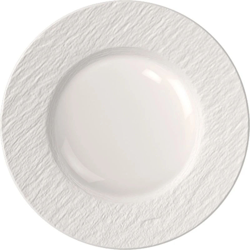 Villeroy & Boch Manufacture Ice desserttallerken, hvid, Ø22 cm