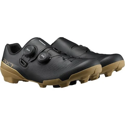 Shimano RX710 Gravel Cykelsko - Bred - Sort