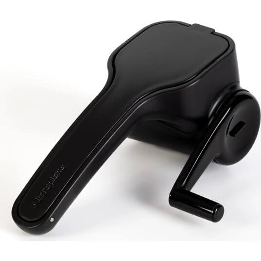 Microplane Parmesankværn - Roterende rivejern, Black