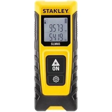STANLEY SLM65 Laserafstandsmåler, 20 m, Gul/Sort