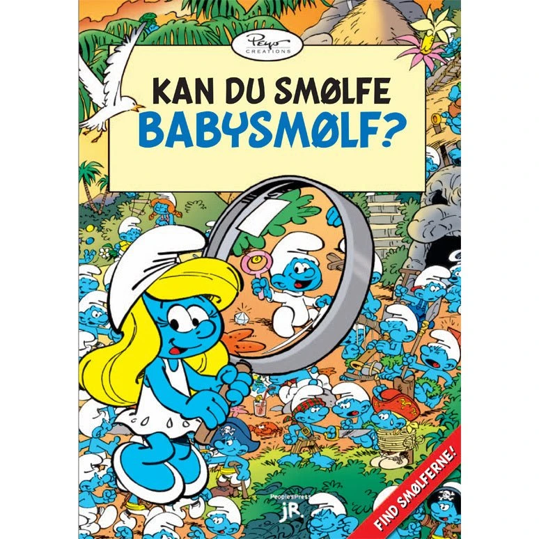 Smølferne: Kan du smølfe babysmølf? - Find og læg sammen bog