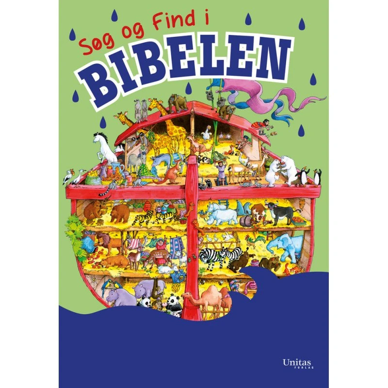 Søg og find i Bibelen - Børnebog med pap sider