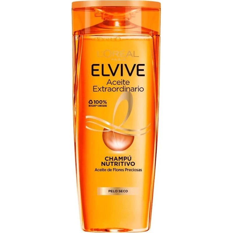 L'Oréal Elvive Aceite Extraordinario Shampoo 700 ml