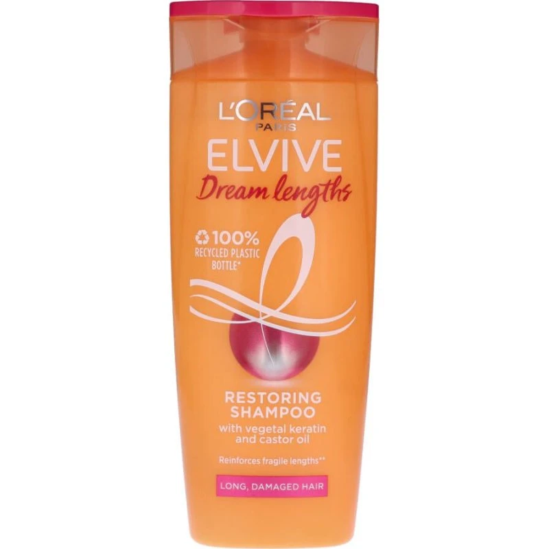 L'Oréal Paris Elvive Dream Long Reconstructive Shampoo til langt hår