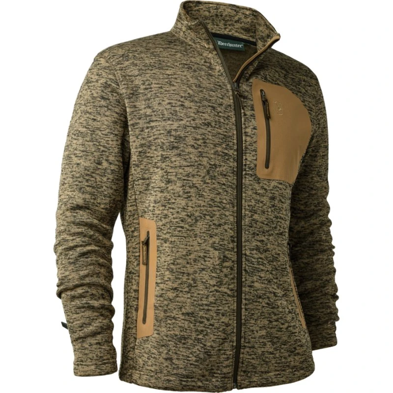 Deerhunter Sarek Strikjakke Herre - XXL - Butternut Melange