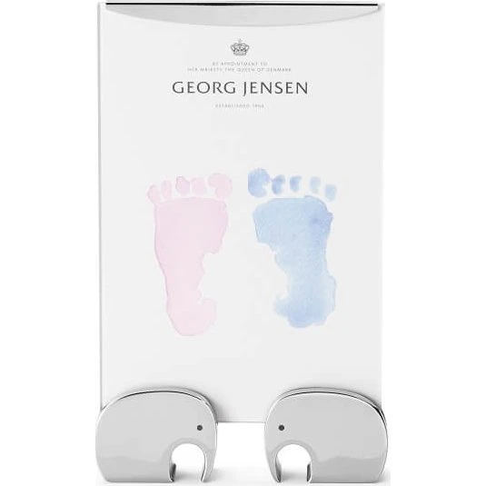 Georg Jensen Elephant billedramme 13x18 cm i rustfrit stål