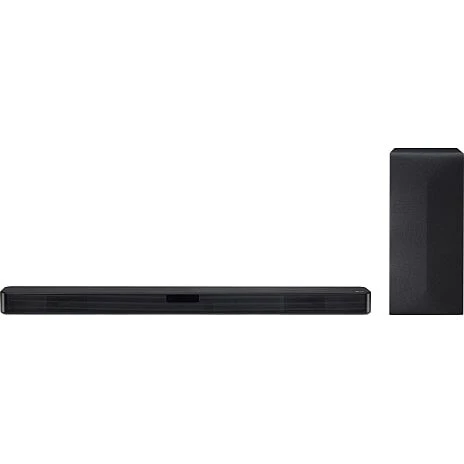 LG SN4 2.1-kanals soundbar med trådløs subwoofer, sort