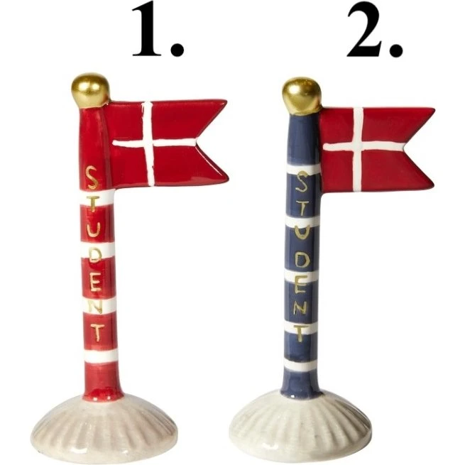 Speedtsberg Flag Student keramikbordflag - 14 cm