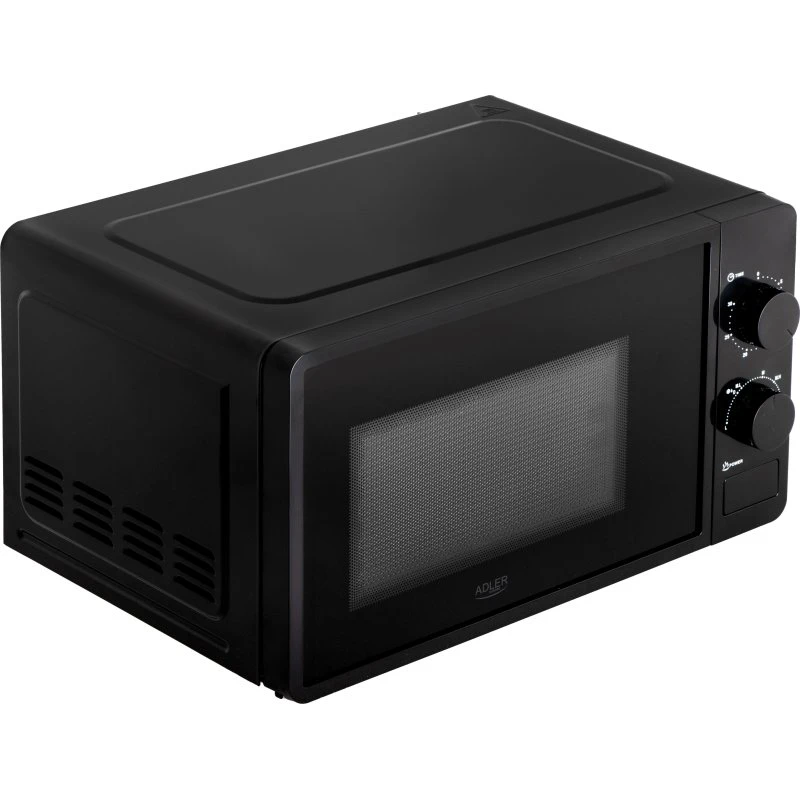 Adler 6206 Mikrobølgeovn - 20L, 700W - Sort