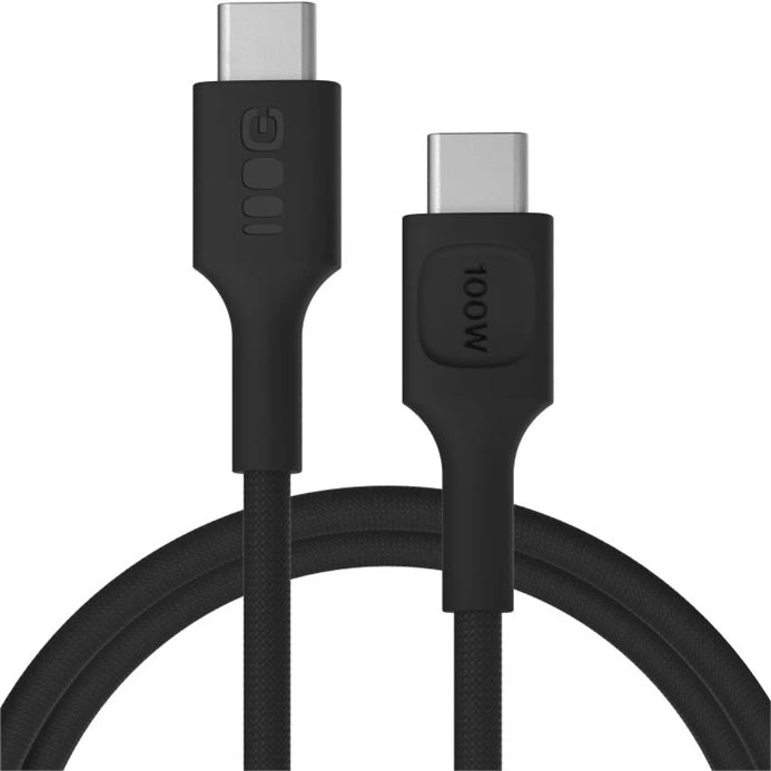 Green Cell PowerStream USB-C til USB-C kabel, 2m, 100W, Sort