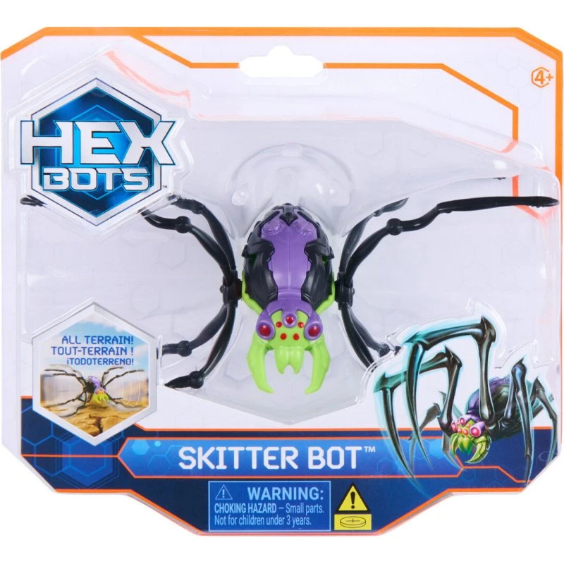 Hex Bots Skitter Bot - Lilla/Grøn