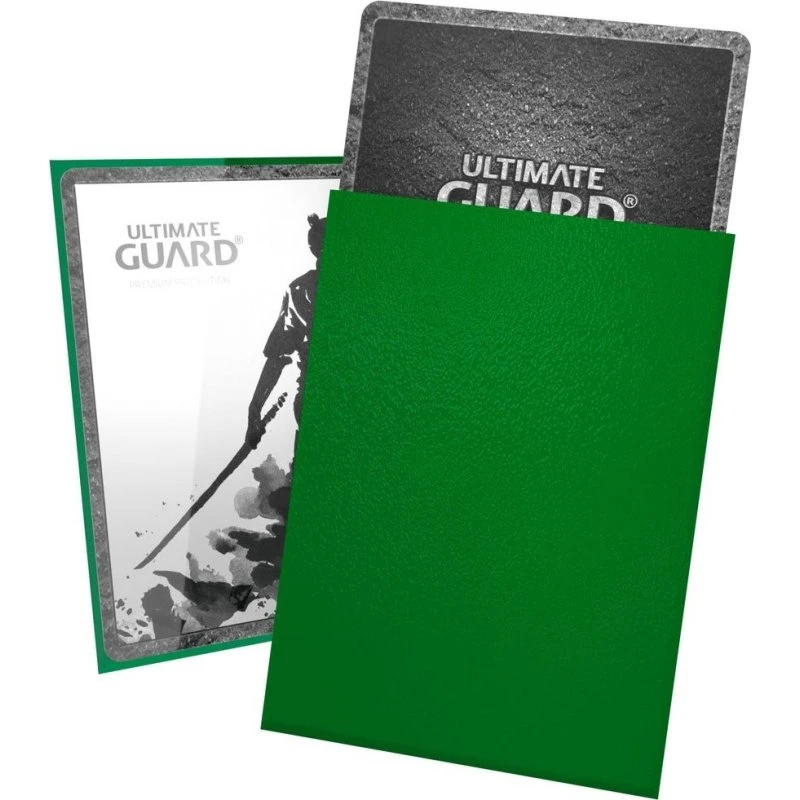 Ultimate Guard Katana Sleeves - 100 stk. - Green - Standard Size
