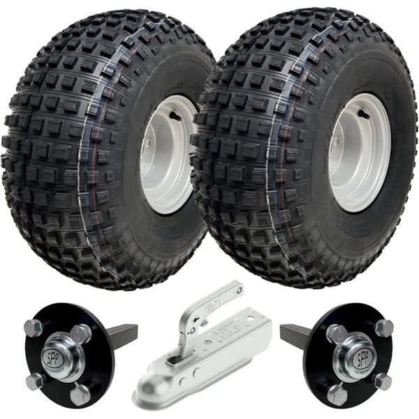 Wanda 22x11.00-8 ATV Trailer Kit med 40x40 Aksler